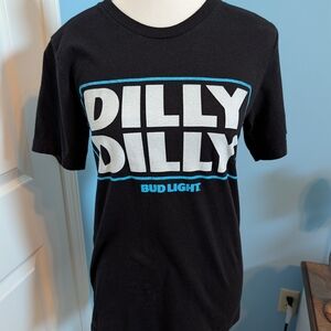 Bud Light Kids Black 'Dilly Dilly' Graphic Tee